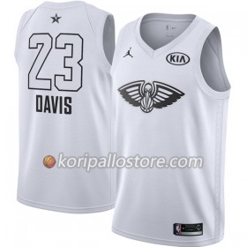 New Orleans Pelicans Anthony Davis 23 2018 All Star Jordan Brand Valkoinen Miesten Pelipaidat Swingman 